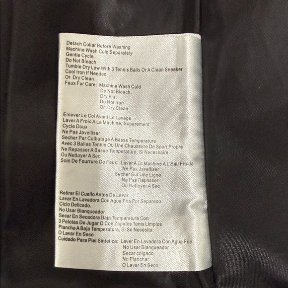 Michael Kors Black Fur-Trimmed Jacket - Picture 4 of 6